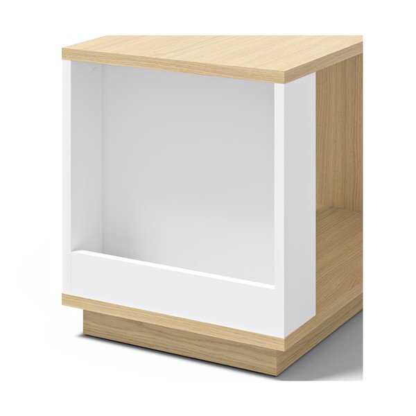 Ozolkoka imitācijas sānu galdiņš 70x40 cm Ella – TemaHome-image-1