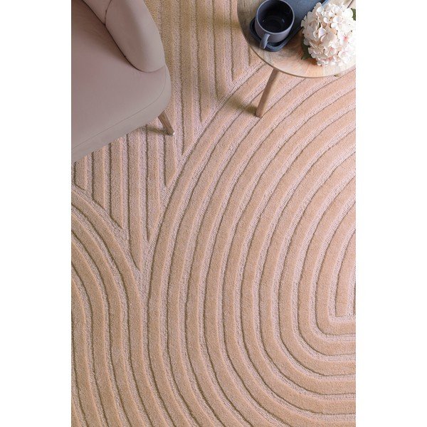 Rozā vilnas paklājs 160x230 cm Hague – Asiatic Carpets-image-2