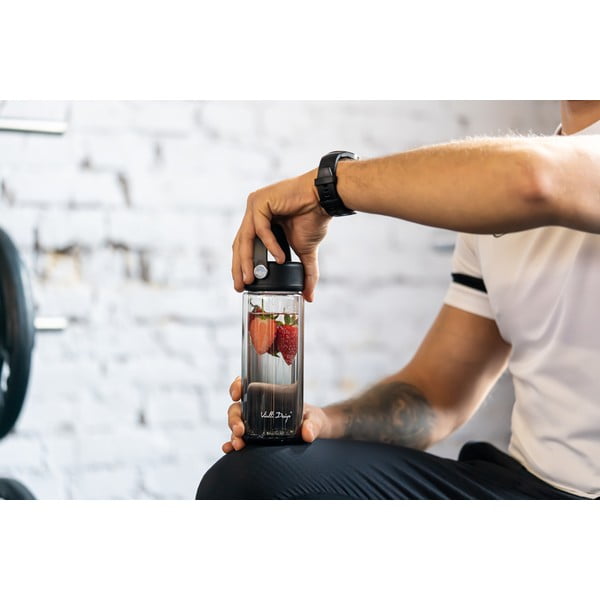 Melna stikla pudele 350 ml Fuori – Vialli Design-image-2