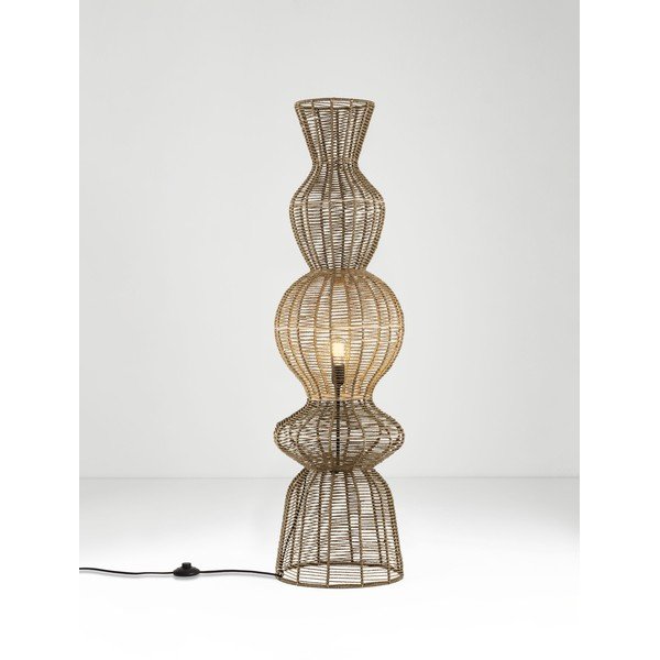 Dabīga toņa no virves stāvlampa (augstums 136 cm) Breena – Nova Luce-image-4