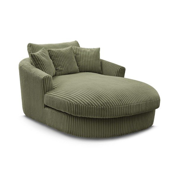 Zaļš velveta atpūtas krēsls Belem – Bobochic Paris