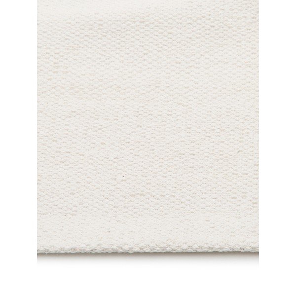 Balts ar rokām austs kokvilnas paklājs Westwing Collection Agneta, 70 x 250 cm-image-3