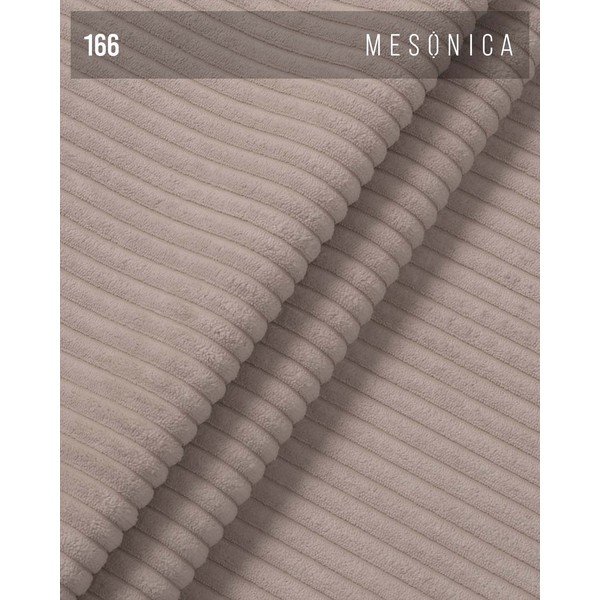 Bēšs velveta dīvāns 205 cm Fluvio – MESONICA-image-4