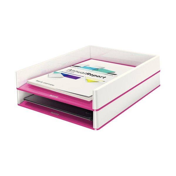 Balts/rozā dokumentu organizators Leitz WOW-image-2