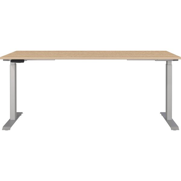Regulējams darba galds ar elektriski regulējamu augstumu ar ozolkoka imitācijas galda virsmu 80x180 cm Jet – Germania-image-1