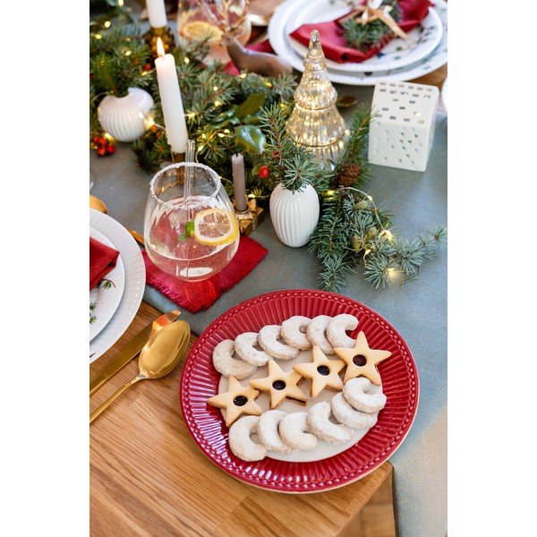 Sarkani paliktņi (4 gab.) – Linen Tales-image-1