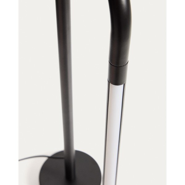 Melna LED stāvlampa (augstums 60 cm) Bow – Kave Home-image-3