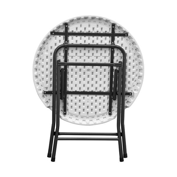 Apaļš dārza ēdamgalds ø 80 cm – Rojaplast-image-1