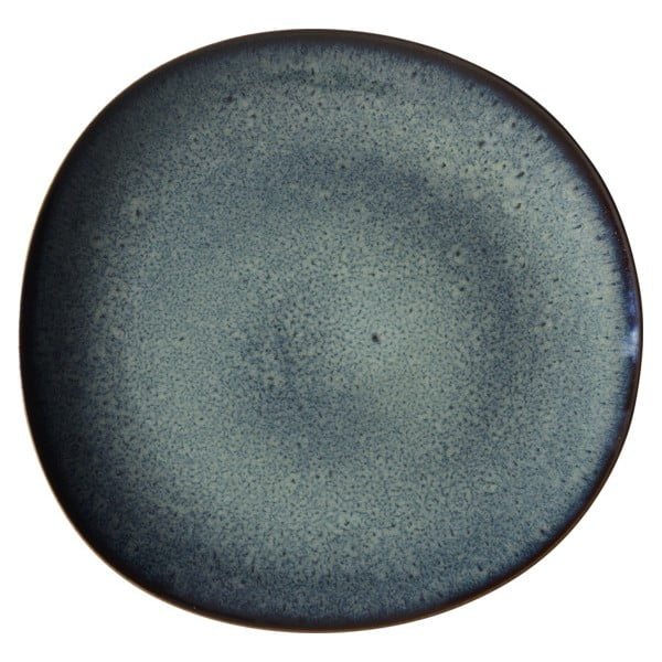 Zaļganpelēks keramikas šķīvis Villeroy & Boch Like Lave, ø 28 cm