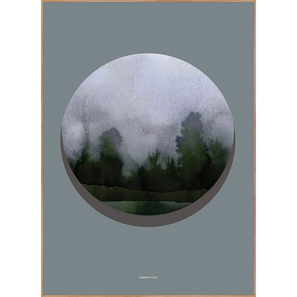 Glezna 30x40 cm Water Circle – Malerifabrikken