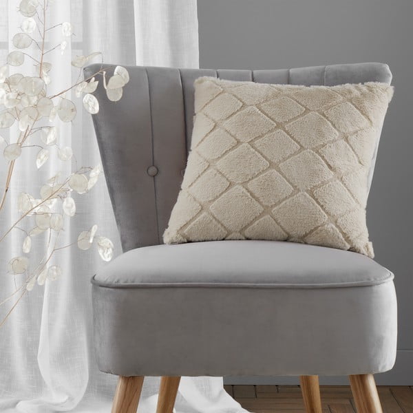 Mikroplīša dekoratīvais spilvens 43x43 cm Cosy Diamond – Catherine Lansfield-image-1