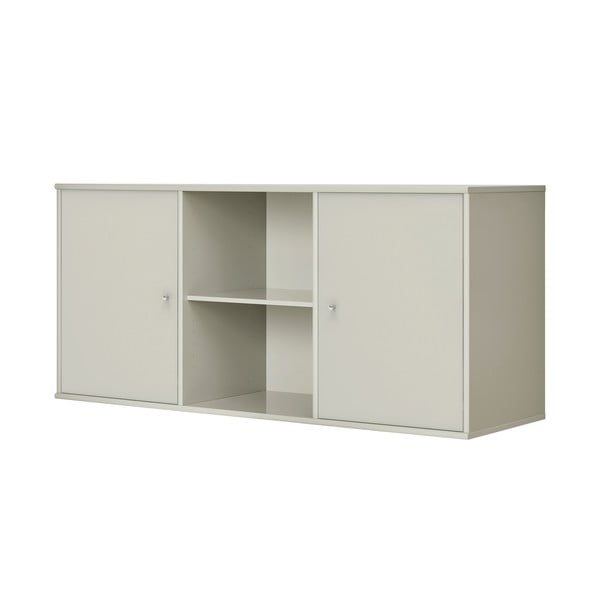 Bēša zema piekarināma kumode 133x61 cm Mistral – Hammel Furniture-image-1
