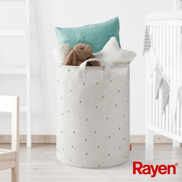 Tekstila veļas grozs 70 l – Rayen-image-2