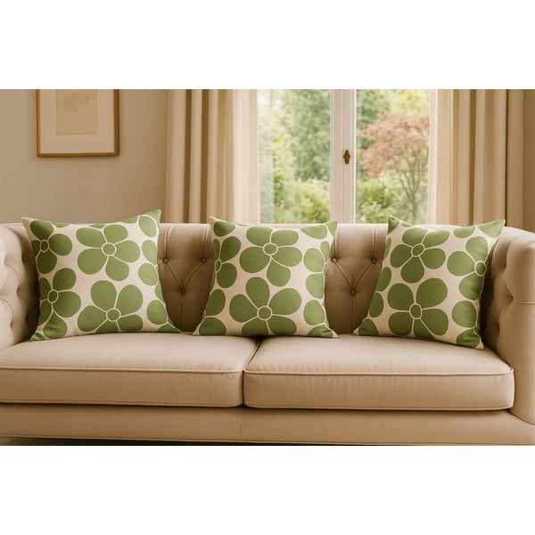 Spilvendrāna 43x43 cm Green Meadow – Mila Home-image-4
