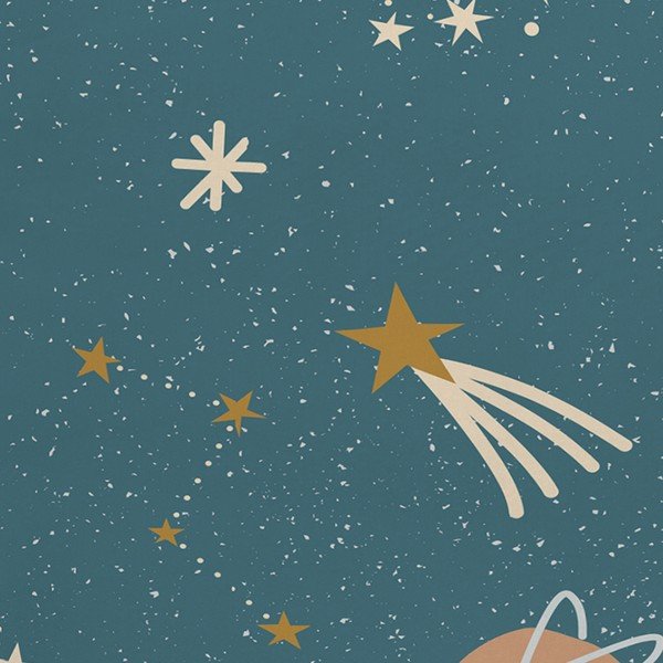 Bērnu spilvendrāna 50x75 cm Mini universe – Happy Friday-image-1