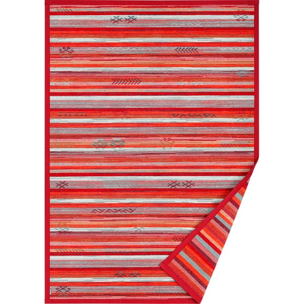 Sarkans divpusējs paklājs Narma Liiva Red, 100 x 160 cm