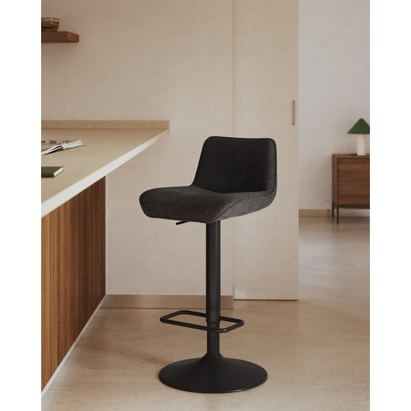 Melni bāra krēsli (2 gab.) 103 cm Zenda – Kave Home-image-1