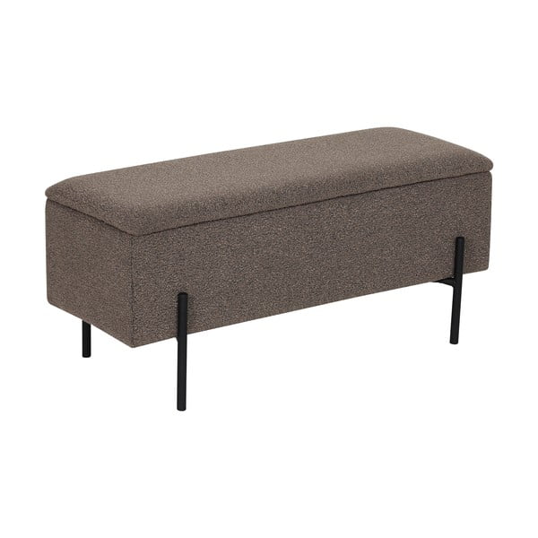 Brūns sols no buklē auduma Watford – House Nordic-image-3