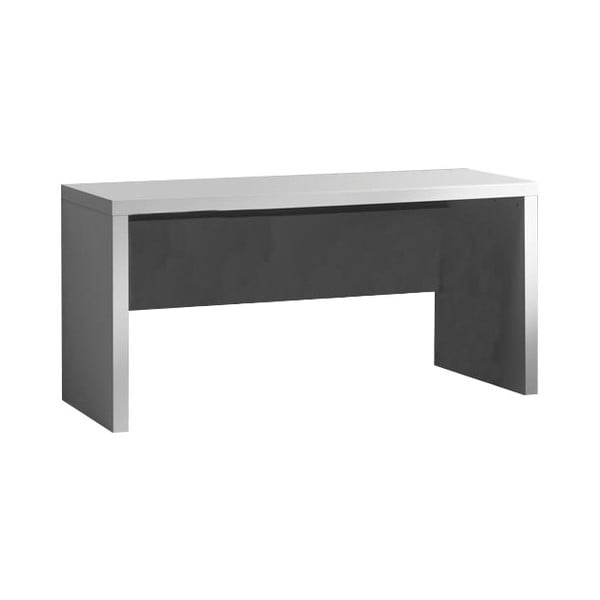 Balts rakstāmgalds Vipack Lara, garums 70 cm