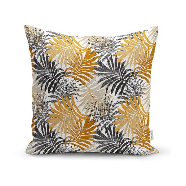 4 dekoratīvo spilvendrānu komplekts Minimalist Cushion Covers Autumn Leaves, 45 x 45 cm-image-4