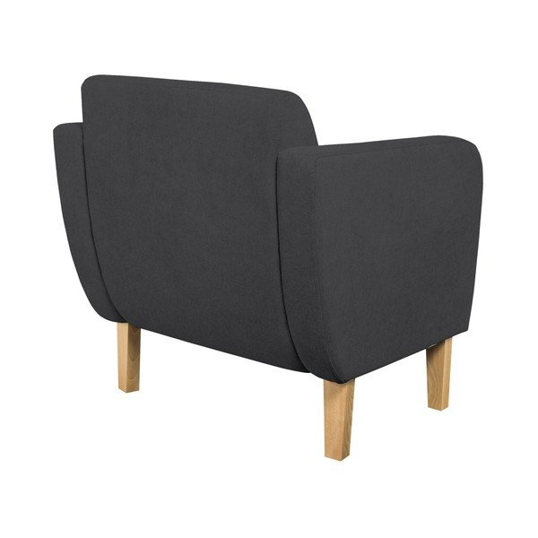 Tumši pelēks krēsls Kooko Home Swing-image-4