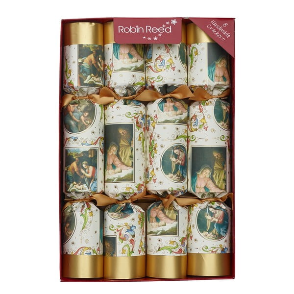Ziemassvētku pārsteiguma konfektes (8 gab.) Nativity – Robin Reed