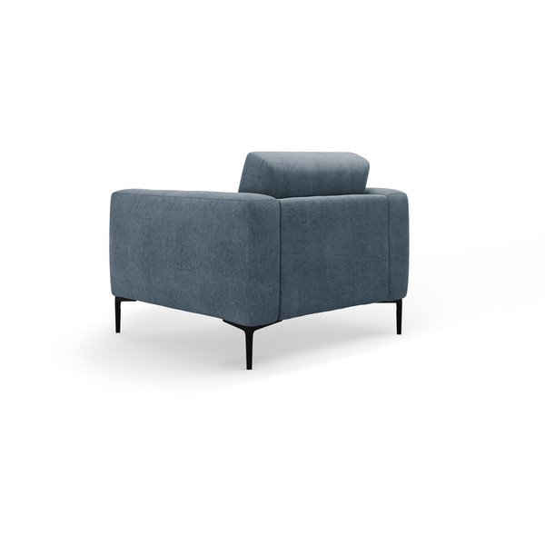 Tumši zils atpūtas krēsls Bemy – Micadoni -image-2