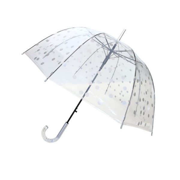 Caurspīdīgs vējdrošs lietussargs Ambiance Birdcage Dots, ⌀ 85 cm
