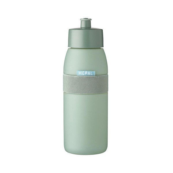 Salvijas zaļa plastmasas pudele 500 ml Ellipse – Mepal