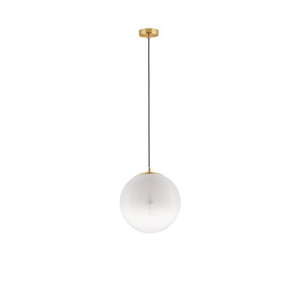 Balta/zelta krāsas stikla piekaramā lampa ø 30 cm Vita – Nova Luce