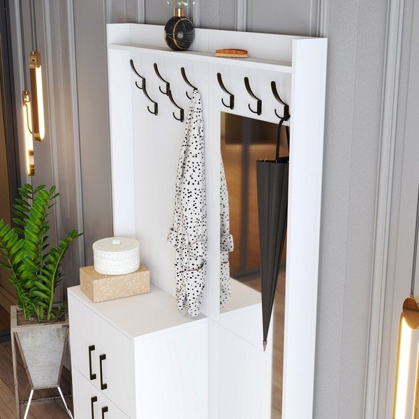 Balts priekšnama komplekts Berlin – Kalune Design-image-4