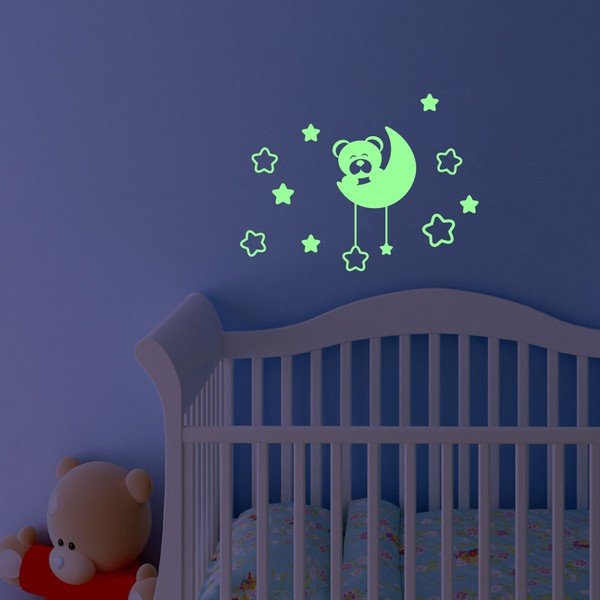 Spīdoša uzlīme Fanastick Teddy Bear-image-1