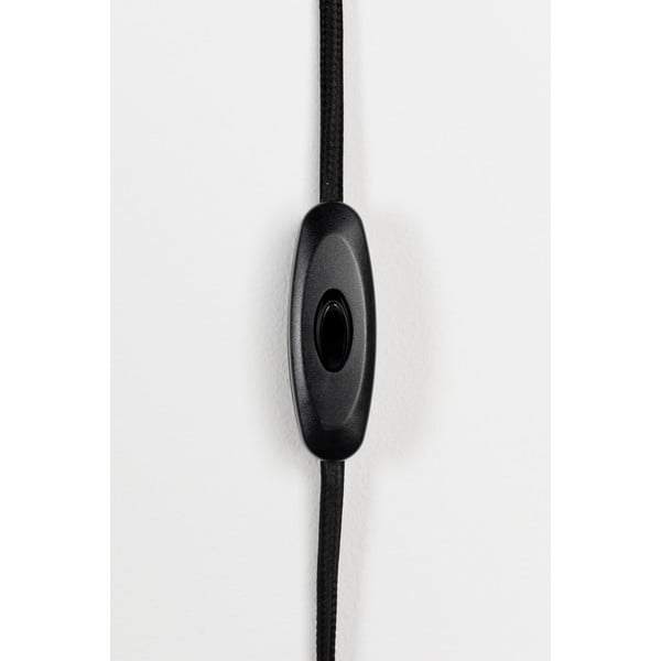 Melna sienas lampa Xavi – White Label-image-3