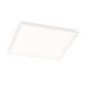 Balts kvadrātveida LED griestu gaismeklis Reality Camillus, 30 x 30 cm