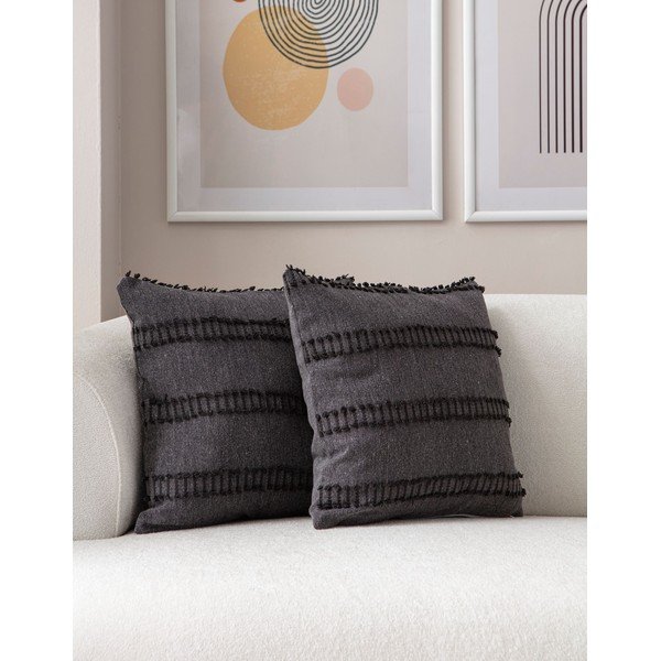 Spilvendrānas (2 gab.) 43x43 cm Tuffet – Mioli Decor-image-2