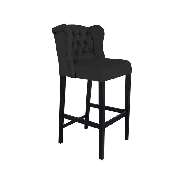 Melns bāra krēsls Micadoni Home Coro-image-4