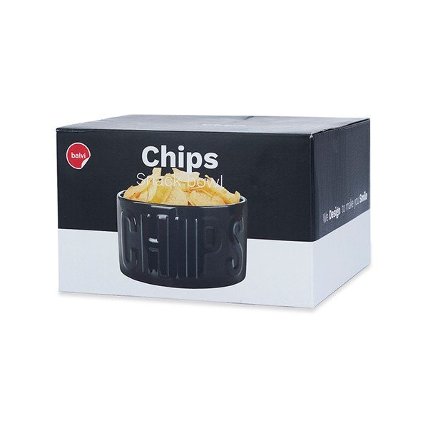 Melna keramikas servēšanas bļodiņa 1 l Chips – Balvi-image-4