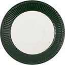 Balti zaļš keramikas šķīvis ø 23 cm Alice – Green Gate