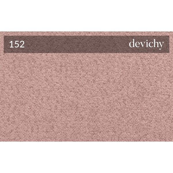 Rozā izvelkamais dīvāns Devichy Tous, kreisais stūris-image-3