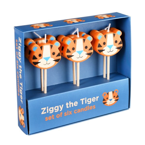 Sveces tortei (6 gab.) Ziggy The Tiger – Rex London