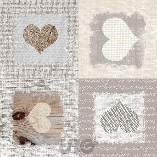 Mazgājams galdauts 140x300 cm Cozy coeur – douceur d'intérieur-image-1