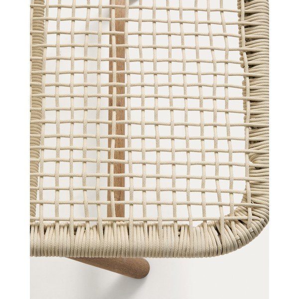 Krēmkrāsas metāla regulējams dārza zvilnis Dandara – Kave Home-image-4