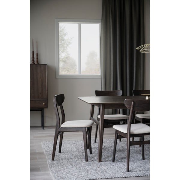 Brūni ēdamistabas krēsli (2 gab.) Rodham – Rowico-image-2