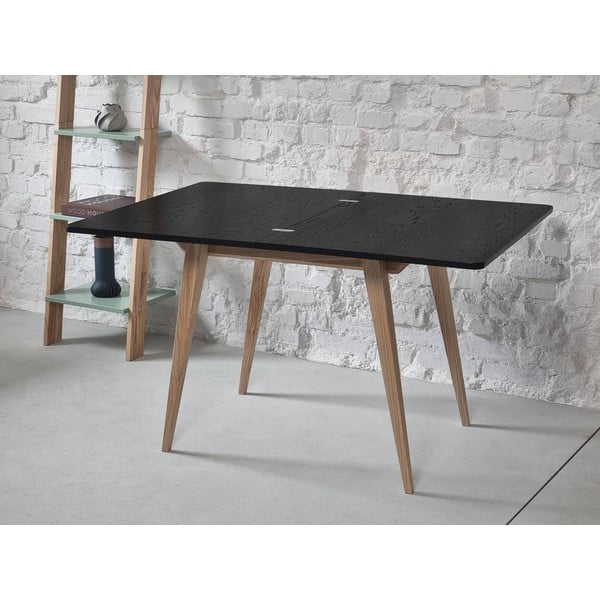 Izvelkams ēdamgalds ar oškoka imitācijas galda virsmu 65x90 cm Envelope – Ragaba-image-2