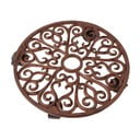 Metāla pārvietojams puķu podu statīvs ø 34,5 cm Ornament – Esschert Design