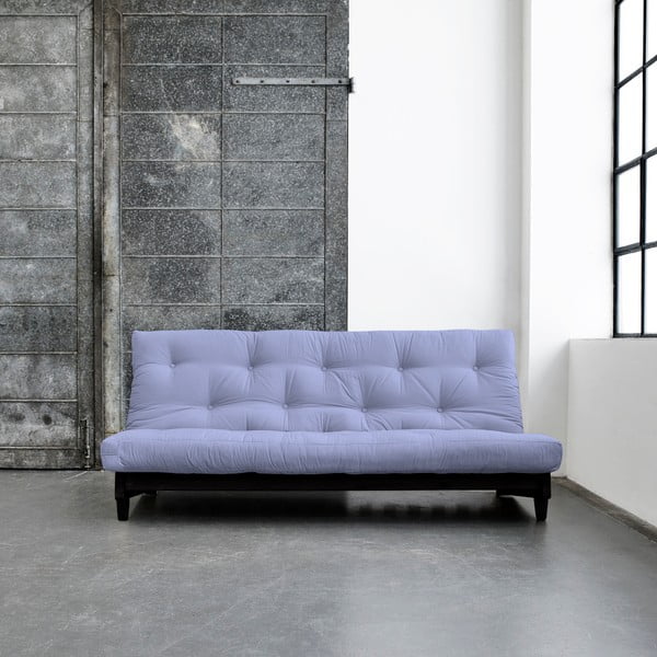 Dīvāns gulta Karup Fresh Wenge/Blue Breeze