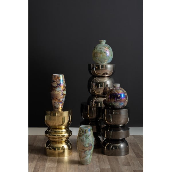 Stikla rokām darināta vāze (augstums 36 cm) Melange – PT LIVING-image-4