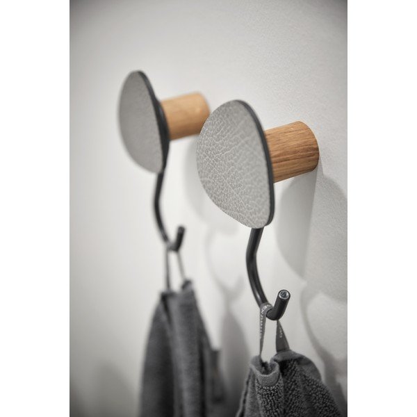 Pelēks tērauda sienas āķis Dot S Bull – LIND DNA-image-1