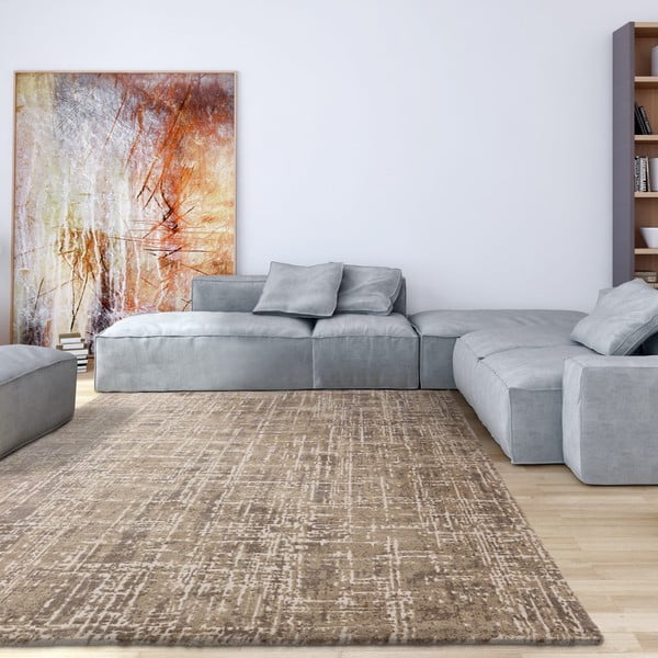 Bēšs paklājs 80x150 cm Kuza – Asiatic Carpets-image-1