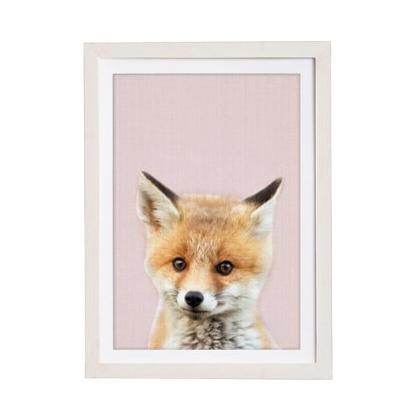 Attēls rāmī Querido Bestiario Baby Fox, 30 x 40 cm